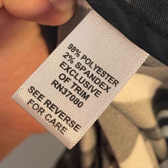 5 for $25🔥Cato Colorblock Chevron Zip Side Skirt 22W - Picture 4 of 5